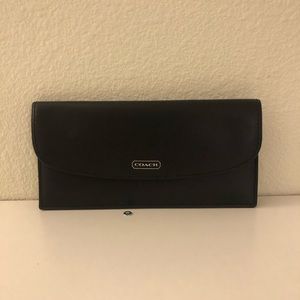 Coach Black Wallet